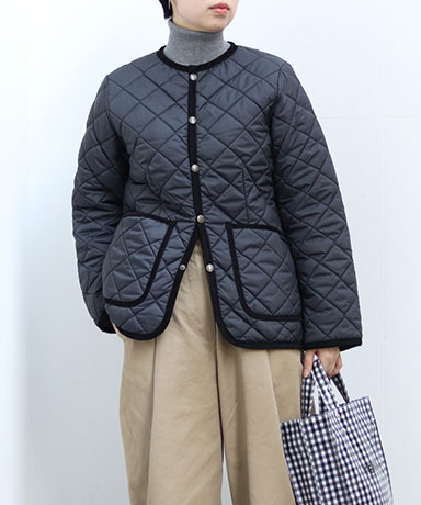 【LAVENHAM/ラベンハム】Crew Neck Jacket Womens