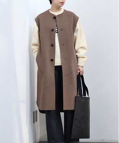 【LOEFF/ロエフ】Loeff Wool Nylon Beaver Melton Vest