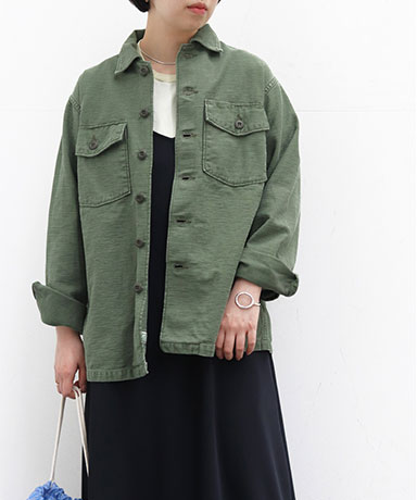 【orSlow/オアスロウ】Us Army Fatigue Shirt