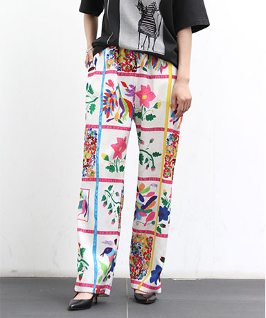 【RHODOLIRION/ロドリリオン】Fete Pant Loraemb Pants