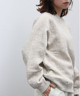 【THE HINOKI/ザヒノキ】Organic Cotton Sweat Shirt