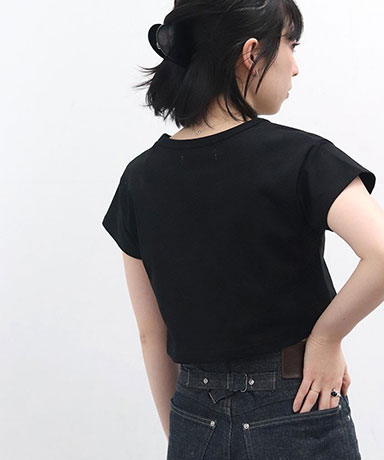 【Graphpaper/グラフペーパー】Recycled Cotton Jersey Compact Tee
