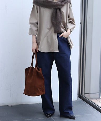 【CIOTA/シオタ】High-Rise 5 Pocket Pants