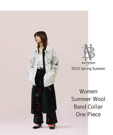 来たる"SUMEER"大活躍のウールシャツワンピ