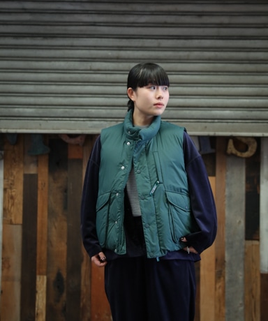 L.L.bean JAPAN EDITION Women's Holden Down Vest [Green]