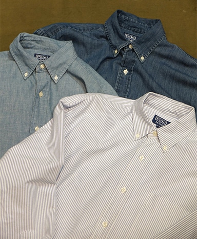 【POLO RALPH LAUREN/ポロラルフローレン】Big Fit B.D Shirt