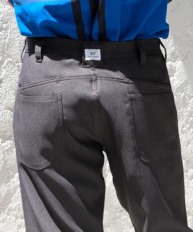 【SASSAFRAS/ササフラス】Gardening At Night Pants - Polyester Twill