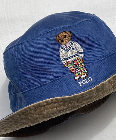 【POLO RALPH LAUREN/ポロラルフローレン】Polo Bear Twill Bucket Hat