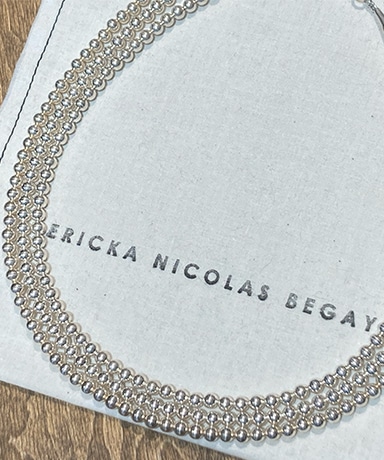 【ERICKA NICOLAS BEGAY/エリッカニコラスビゲイ】ナバホパールネックレス