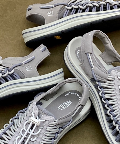 【KEEN/キーン】Men's Uneek - Steel Grey/Drizzle