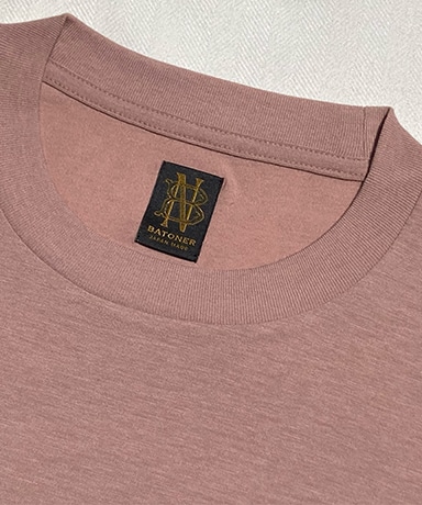 【BATONER/バトナー】Men Tropical Wool T-Shirt