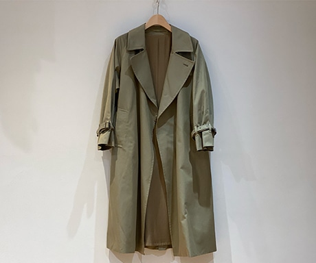 Gabardine Double Belt Trench Coat(00(WOMEN) Olive Beige/オリーブ