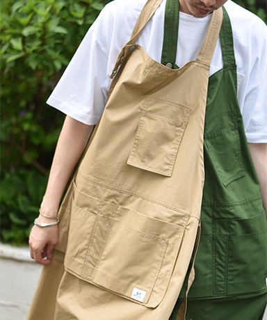 【SASSAFRAS/ササフラス】Landscaper Apron Cotton Weather Cloth