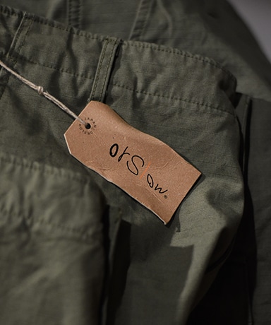 【orSlow/オアスロウ】2024A/W 1st Delivery