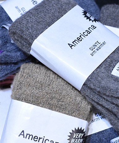 【AMERICANA/アメリカーナ】AMERICANA × TEMBEA アームウォーマー