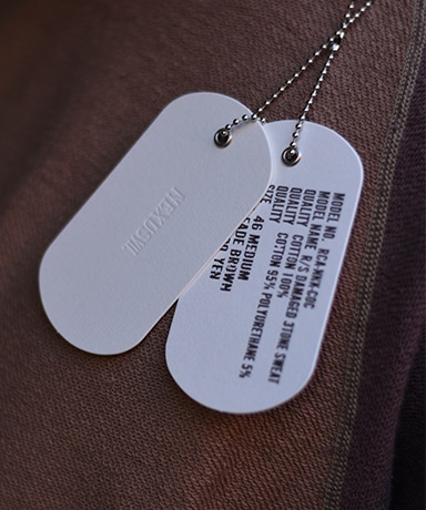 【NEXUSVll/ネクサスセブン】R/S Damaged 3Tone Sweat