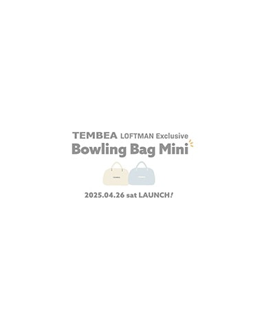 【TEMBEA/テンベア】LOFTMAN別注 Bowling Bag Mini