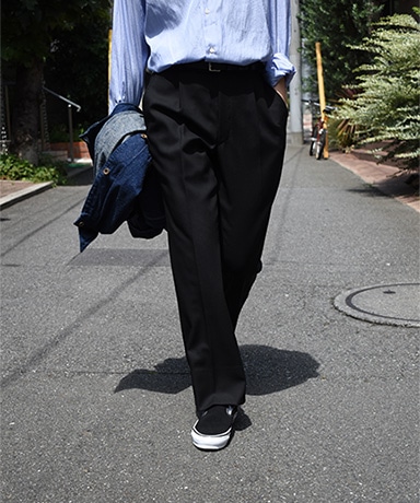 ノートルエモア　wave silhouette volume coat LOOKBOOK 2025 S/S – Graphpaper KYOTO｜グラフペーパー京都