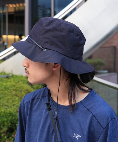 LOFTMAN別注 Sheltech Safari Hat(FREE Black/ブラック): KIJIMA TAKAYUKI