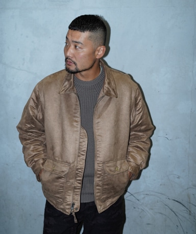 ENGINEERED GARMENTS/エンジニアドガーメンツ G8 Jacket - Fake Suede [Khaki]