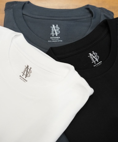 BATONER/バトナー  Organic Cotton Tube T-Shirt