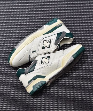 New Blance/ニューバランス BB550 VTG [White×Green]