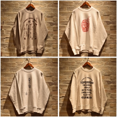 BRU NA BOINNE/ブルーナボイン 2024aw Sweat Collection