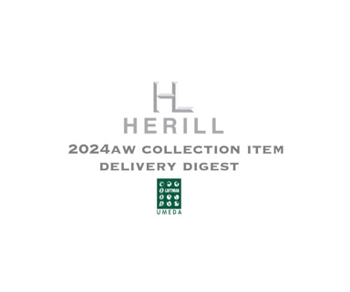 HERILL/へリル 2024aw New arrival Information