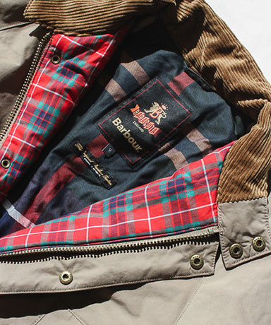 "Barbour × BARACUTA" 24AW