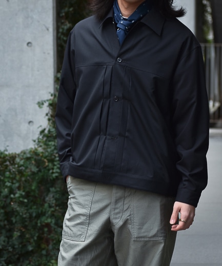 BATONER [Men Tropical Wool G Type Shirt]