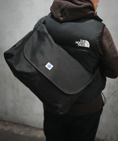 POST O'ALLS / ポストオーバーオールズ Marbon - Nylon Oxford [Black]