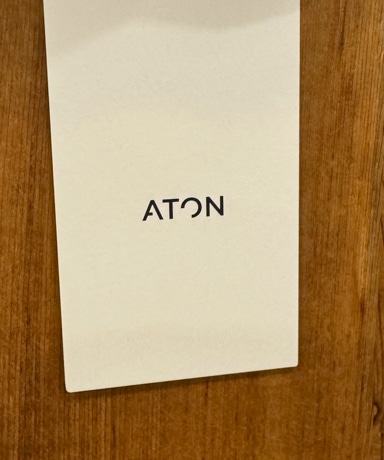 ATON/エイトン 2024FW 入荷情報#3 20240825
