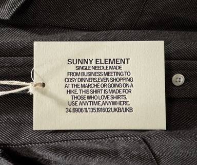SUNNY ELEMENT/サニーエレメント 2024FW #2 20241013