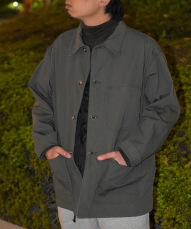 WORKADAY/ワーカデイ Utility Jacket - Heavy Weight Cotton Ripstop 20241106