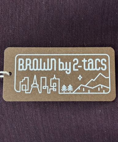 BROWN by 2-tacs / ブラウンバイツータックス BAA smooth - crew 20241107