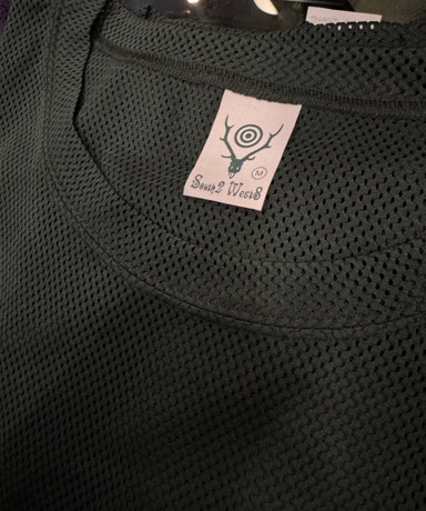 South2 West8 / サウスツーウエストエイト "Crew neck Shirt - Knit Mesh" 20250313
