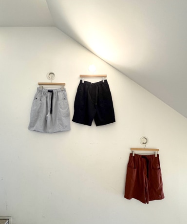パンツ s2w8 BELTED C.S. SHORT - NYLON OXFORD Belted C.S.Short - Nylon Oxford(L(MEN) Sax/サックス): South2