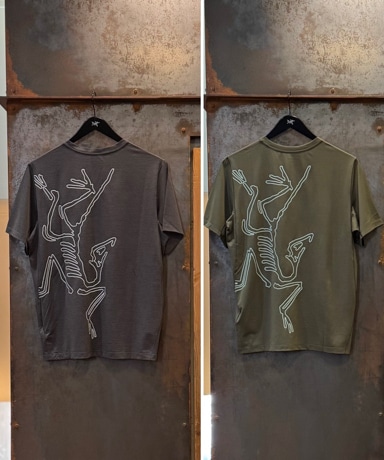 ARC'TERYX / アークテリクス "Cormac Arc'Bird Logo SS M" 20250514