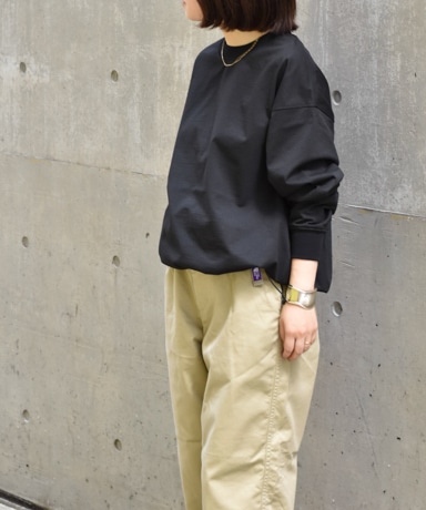 DAIWA PIRE39/ダイワピア39 W's Tech Crew Neck Tee L/S [L.T Gray/Black/White]