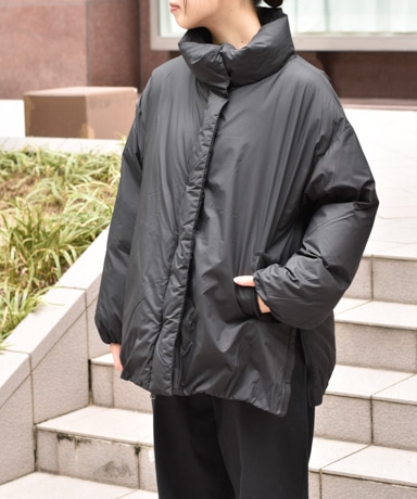 NANGA/ナンガ Stand Collar Down Jacket [Ivory/Black]
