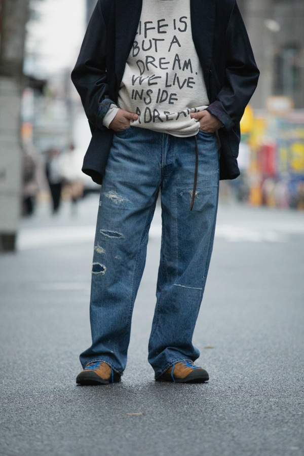 STYLING SAMPLE】BRU NA BOINNE 傑作デニム受注会 - デニムは STYLING SAMPLE】BRU NA BOINNE 傑作デニム受注会 - デニムは