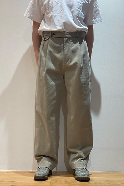 限定SALE2024A.PRESSE Chino Trousers size2 navy パンツ