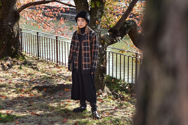 NEEDLES[ニードルズ] 22AW LOFTMAN別注 SP Mohair Cardigan-Windowpane & Diamond