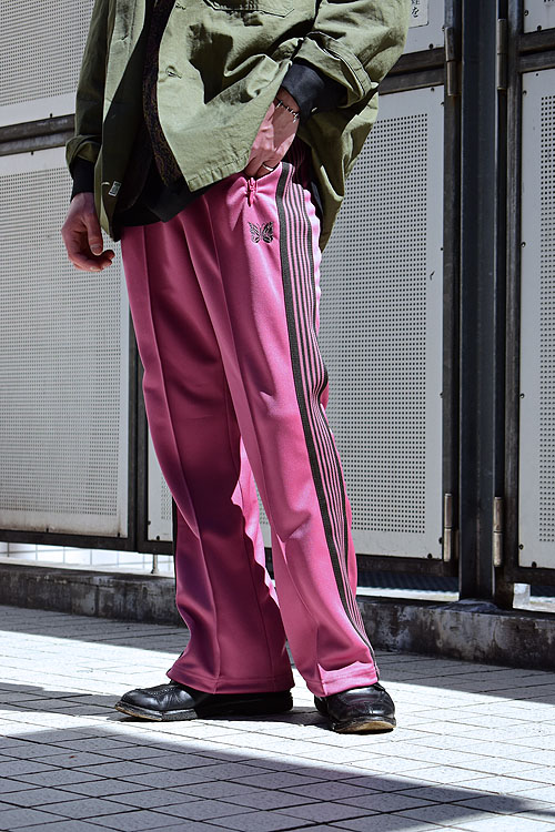 NEEDLES[ニードルズ] 23SS Boot-Cut Track Pant - Poly Smooth