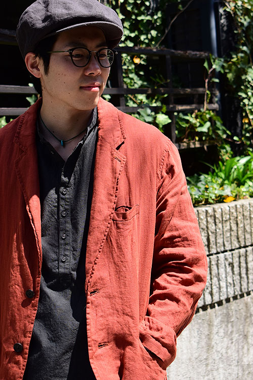 EEL [イール] 23SS I BE ROAD JACKET [テラコッタ]