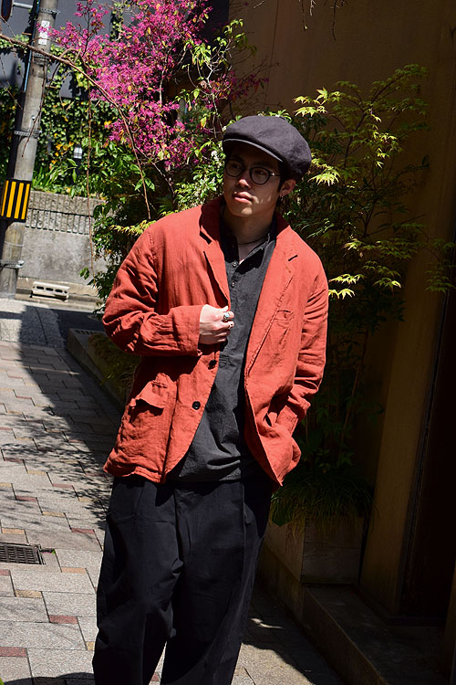 EEL [イール] 23SS I BE ROAD JACKET [テラコッタ]