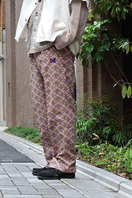 NEEDLES[ニードルズ] 23SS Track Pant - Poly JQ [Arabesque]