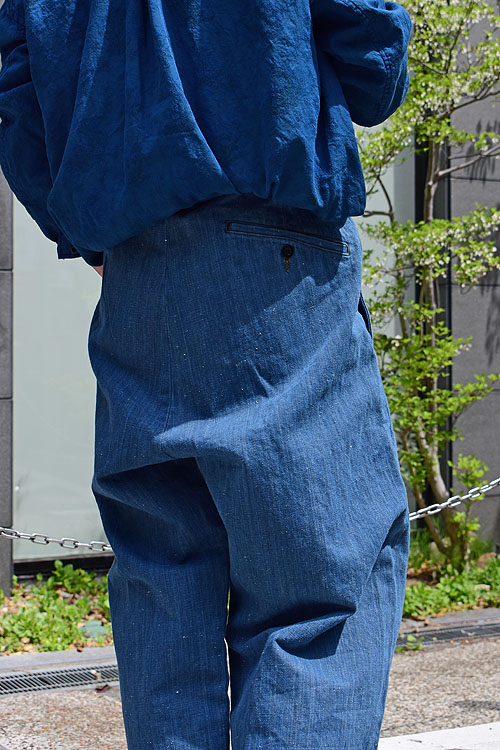 OUTIL[ウティ] 23SS Pantalon Savas [Indigo]