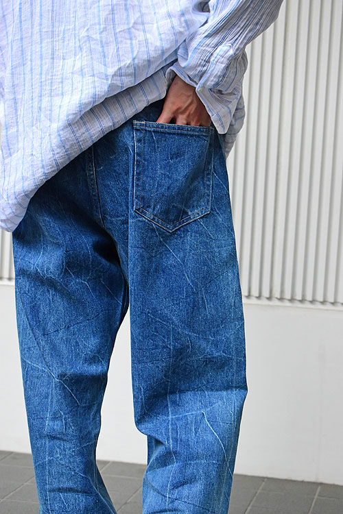 AURALEE[オーラリー] 23SS Selvedge Faded Light Denim Pants