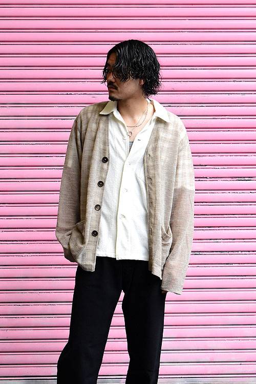 OUR LEGACY [アワーレガシー] 23SS CARDIGAN [GREY DISINTEGRATION]